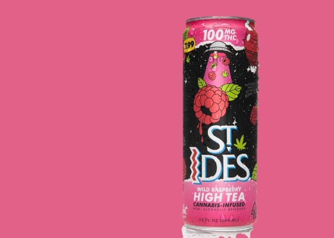 St. Ides Wild Raspberry High Tea.