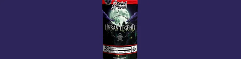 Smoken Promises Urban Legend packaging.